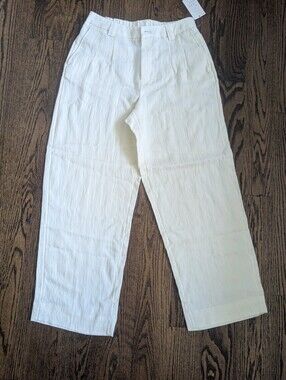 a new day Cream High-Rise Pull-On Pants